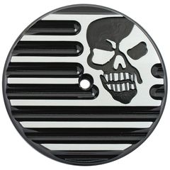 Covingtons Covingtons, finned air cleaner cover insert. Skull