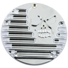 Covingtons Covingtons, derby cover Finned Skull. Chrome