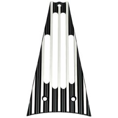 Covingtons Covingtons, finned frame grill. Black