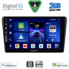 DIGITAL IQ BXC 3704BL_CPAA (9inc) MULTIMEDIA TABLET for TOYOTA AVENSIS (T25) mod. 2003-2009 (BLACK)