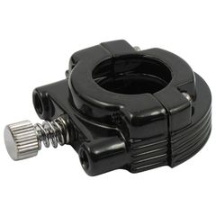 MCS Throttle clamp set, dual cable. Black