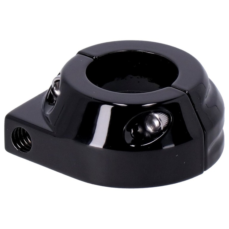 MCS Custom throttle clamp, single cable. Black