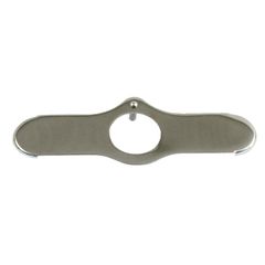 Samwel Lockplate, inline Springer fork stem nut. Chrome