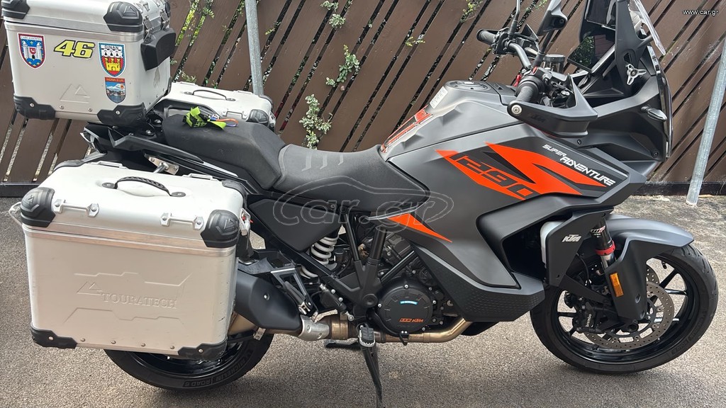 KTM 1290 Super Adventure 2022 S Tech Pack + 3 Βαλιτσες KTM + Nav - Πολλα αξεσουάρ!