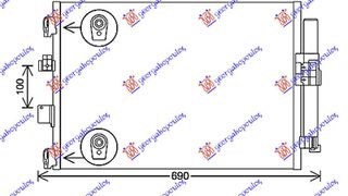 ΨΥΓΕΙΟ A/C 1.5TDCi/Econetic (591x378x16) (MARELLI) - 321006455