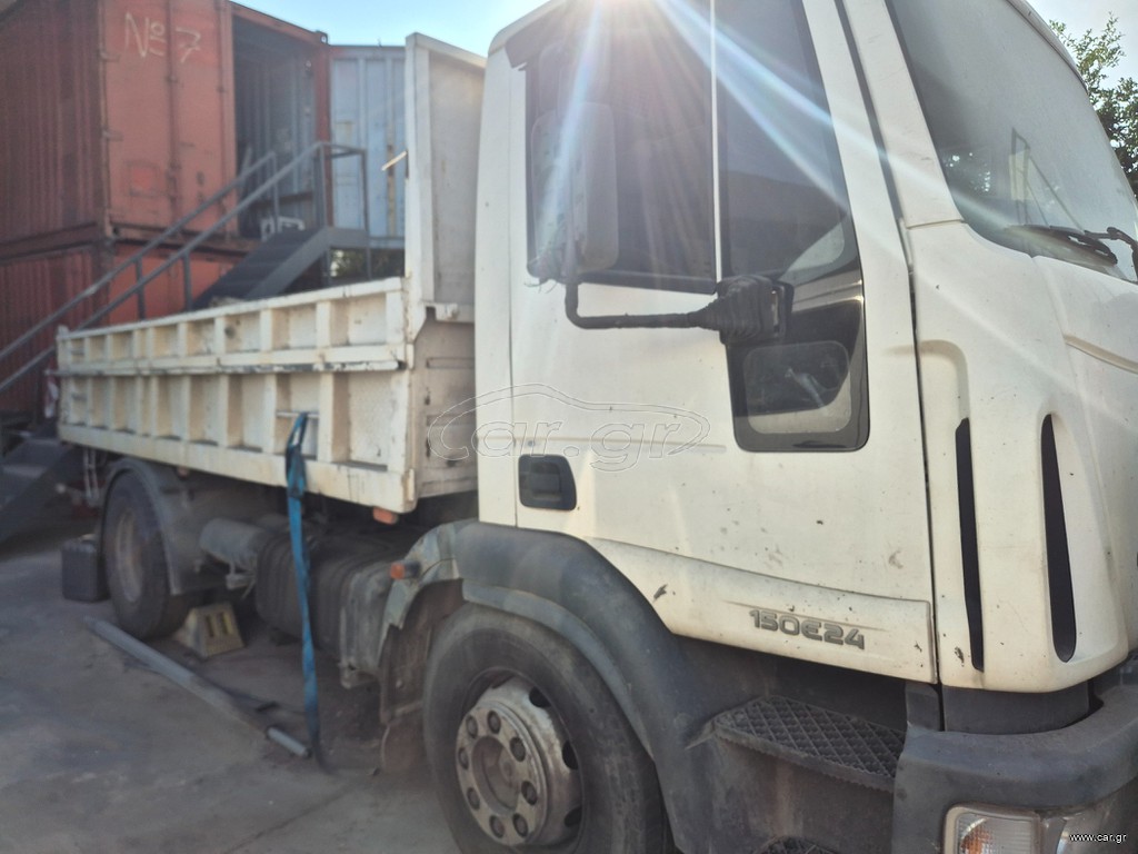 Ανατροπή Iveco 2005 1524 ΧΑΛΑΣΜΈΝΗ ΜΗΧΑΝΗ