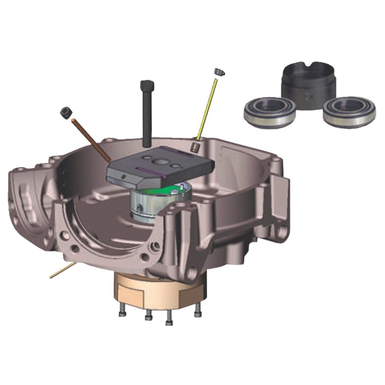 Jims JIMS, sprocket shaft roller to Timken conversion tool