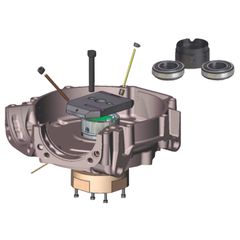Jims JIMS, sprocket shaft roller to Timken conversion tool