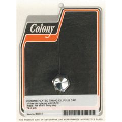 Colony Colony, timing/drain plug. Cap style. Chrome