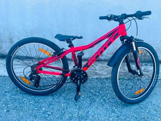 Παιδικό Ποδήλατο Mountain Bike Scott Scale 24" (Κόκκινο / Μαύρο)