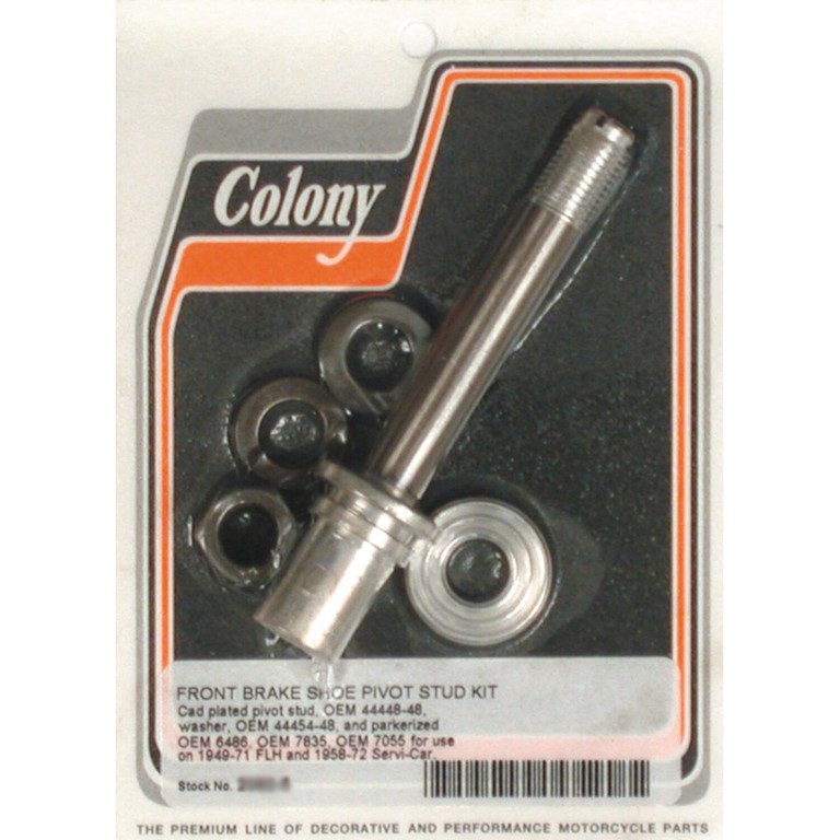 Colony Colony brake pivot stud drum brake