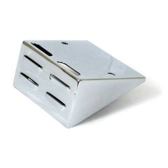 MCS Softail voltage regulator/rectifier cover/visor. Chrome