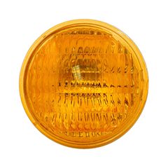 MCS 4-1/2″ 35w 12v sealed beam unit. Fluted amber lens
