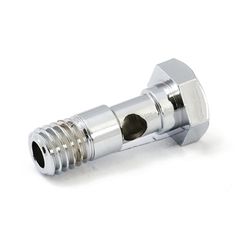 MCS Breather banjo bolt. button head. Chrome