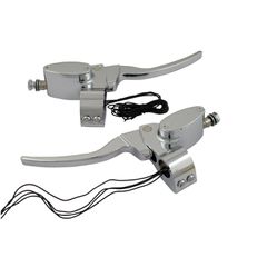 MCS Custom handlebar control kit hydr. Clutch. Chrome
