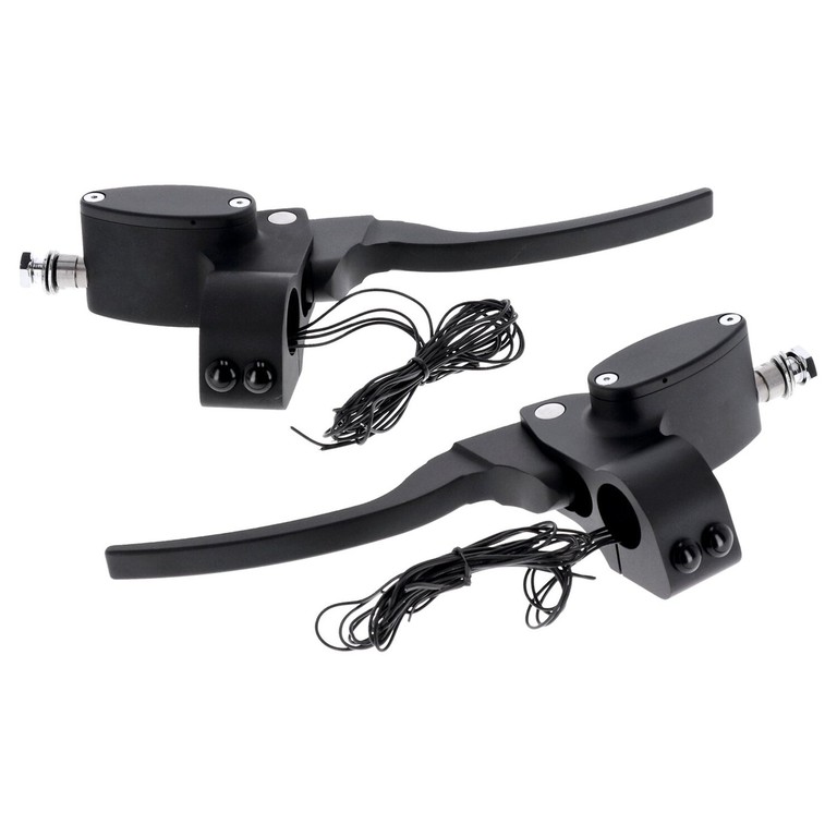 MCS Custom handlebar control kit hydr. Clutch. matte black