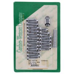 Gardner-Westcott V-Rod side cover set. chrome allen