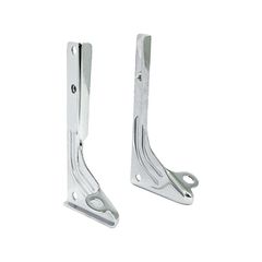 MCS Spotlamp / passing lamp mount bracket kit. Chrome