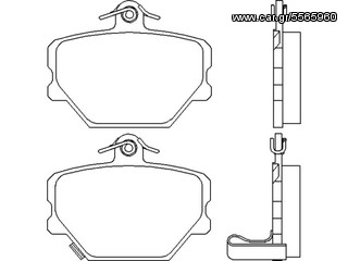 ΔΙΣΚΟΦΡΕΝΑ ΕΜΠΡΟΣ-BREMBO-SMART/FORTWO/CROSSBLADE/CABRIO/ROADSTER 