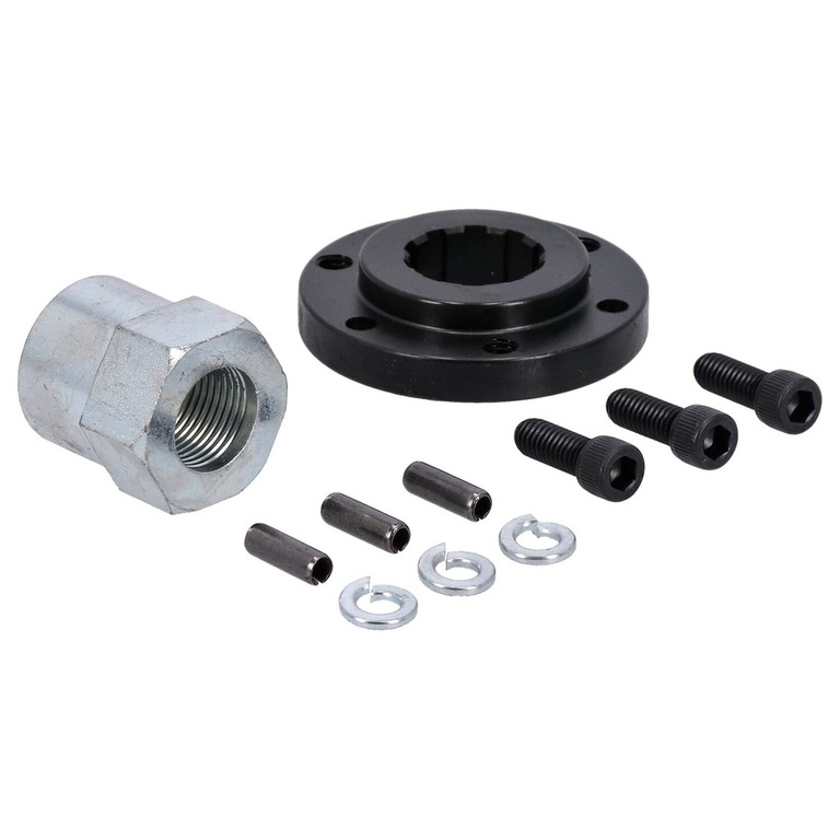 Belt Drives Ltd. BDL offset pulley insert & nut, 1/4″