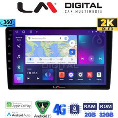 LM Digital - LM ZB8458 GPS Οθόνη OEM Multimedia Αυτοκινήτου για Nissan Micra 2014 > 2016 (CarPlay/AndroidAuto/BT/GPS/WIFI/GPRS)