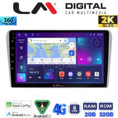 LM Digital - LM ZB8025 GPS Οθόνη OEM Multimedia Αυτοκινήτου για Toyota Avensis 2003>2008 (CarPlay/AndroidAuto/BT/GPS/WIFI/GPRS)
