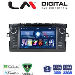 LM Digital - LM V4028 GPS Οθόνη OEM Multimedia Αυτοκινήτου για TOYOTA AURIS 2007 > 2012 (CarPlay/AndroidAuto/BT/GPS/WIFI/GPRS)
