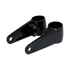 MCS Clampah, side-mount headlamp bracket assembly. Black