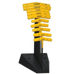 Bondhus Bondhus, T-handle allen wrench set US sizes