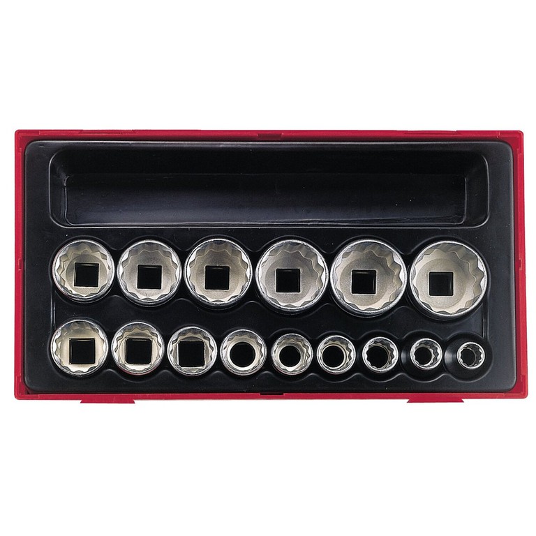 Tengtools Teng Tools, 15-pc US sized 12-point sockets