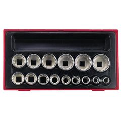 Tengtools Teng Tools, 15-pc US sized 12-point sockets