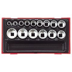 Tengtools Teng Tools, 15-pc Metric 12-point sockets