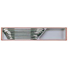 Tengtools Teng Tools, open/box end wrench 7 pieces. Metric sizes
