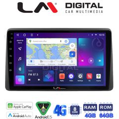 LM Digital - LM ZC8434 GPS Οθόνη OEM Multimedia Αυτοκινήτου για DACIA DUSTER 2019> (CarPlay/AndroidAuto/BT/GPS/WIFI/GPRS)