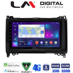 LM Digital - LM ZR8668 GPS Οθόνη OEM Multimedia Αυτοκινήτου για MERCEDES A(W169),B(W245) - SPRINTER - VITO (CarPlay/AndroidAuto/BT/GPS/WIFI/GPRS)