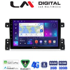 LM Digital - LM ZR8053 GPS Οθόνη OEM Multimedia Αυτοκινήτου για SUZUKI G.VITARA 2005>2015 (CarPlay/AndroidAuto/BT/GPS/WIFI/GPRS)