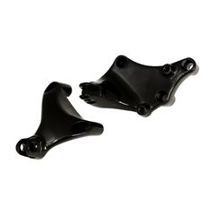 MCS Passenger footpeg mount bracket set. Black
