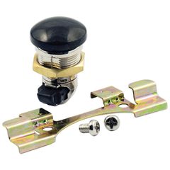 MCS Keyless push button fuel door release. Black