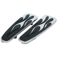 MCS Flamed floorboards. Chrome