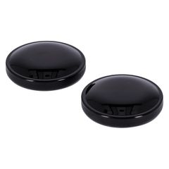 MCS Gas cap set, late style. Gloss black