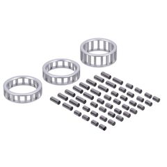 MCS Connecting rod roller & retainer kit. std