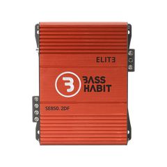 SE850.2DF Ενισχυτής αυτοκινήτου SPL Elite Two channel amplifier Bass Habit