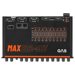 PRO Equalizer αυτοκινήτου Gas Audio Power Level 2 MAX EQ2-9BT-thumb-4