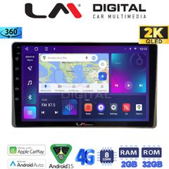 LM Digital - LM ZB8754 GPS Οθόνη OEM Multimedia Αυτοκινήτου για Toyota Yaris 2023 > (CarPlay/AndroidAuto/BT/GPS/WIFI/GPRS)