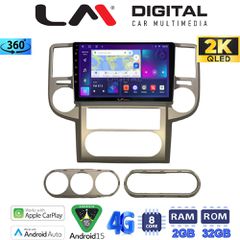 LM Digital - LM ZB8709 GPS Οθόνη OEM Multimedia Αυτοκινήτου για Nissan X-Trail 2001 > 2006 (CarPlay/AndroidAuto/BT/GPS/WIFI/GPRS)