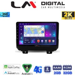 LM Digital - LM ZB8746 GPS Οθόνη OEM Multimedia Αυτοκινήτου για JEEP WRANGLER 2018> (CarPlay/AndroidAuto/BT/GPS/WIFI/GPRS)