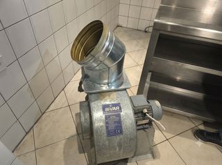 Επαγγελματικό Μοτέρ Εξαερισμού SIVAR + Inverter Ρυθμιστής Στροφών LS