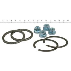 James Gaskets James, exhaust gasket & mount kit. Wire/Graphite gaskets