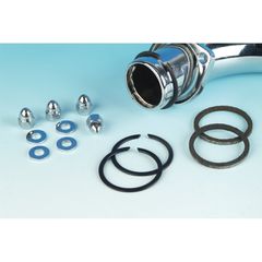James Gaskets James, exhaust gasket & mount kit. Pressed wire gaskets