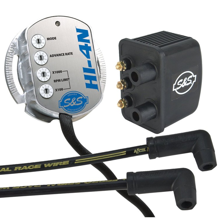 S S, HI-4N ignition module, coil & spark plug wire kit